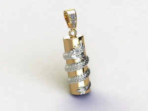 Dragon Pendant 3D Model