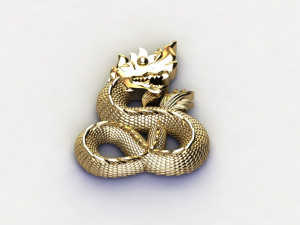 Dragon Thailand Cambodia 3D Model