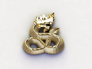 Dragon Thailand Cambodia 3D Model