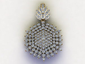 Women pendant 3D 모델