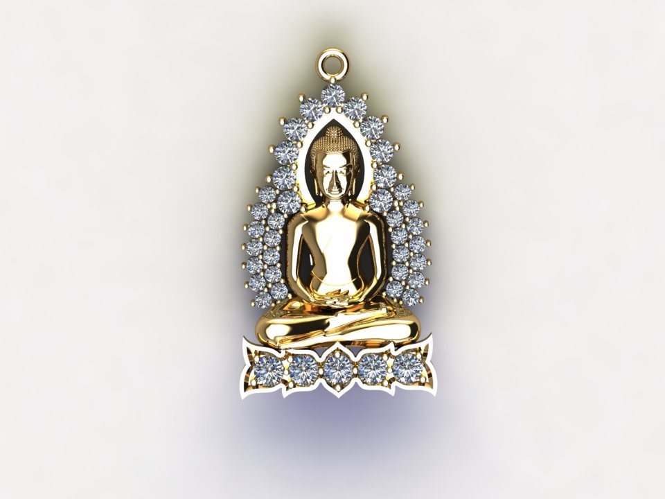Khmer hotsell buddha pendant