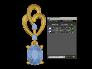 Women pendant 3Dモデル