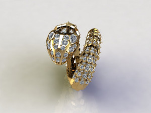 Snake Ring 3D Модель