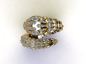 Snake Ring 3D Модель