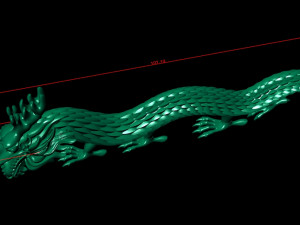 China Dragon 3D Model