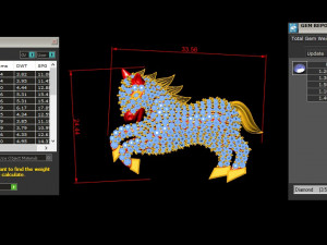 Horse Pendant 3D 模型
