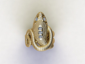 Snake Ring 3D Модель