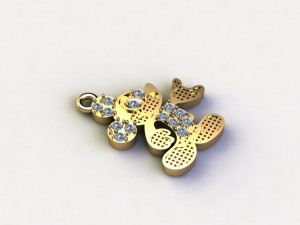 Mickey Mouse Pendant 3D 모델