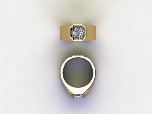 12 Different Ring Size US Model 3D