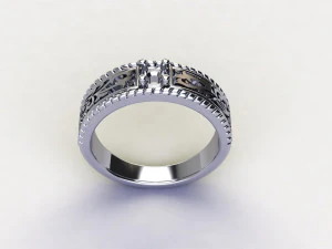 12 Different Ring Size US 3D Model