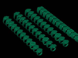 48 Ring Signet Different Size 3D Model