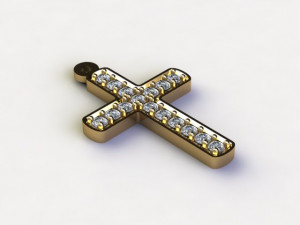 Jesus Pendant 3D Model
