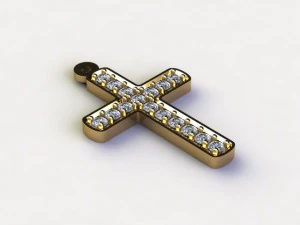 Pendentif J&eacute;sus Modèle 3D