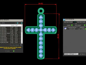 イエスのペンダント 3Dモデル