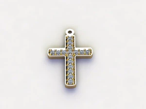 イエスのペンダント 3Dモデル