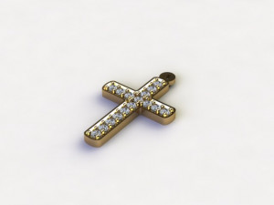 Jesus Pendant Modèle 3D