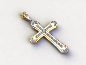 Pendentif J&eacute;sus Modèle 3D