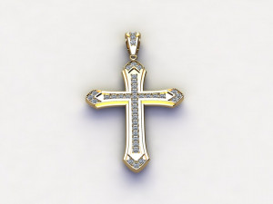 Jesus Pendant 3D Model