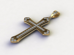 Jesus Pendant 3D Model