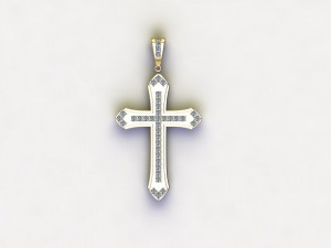 Jesus Pendant 3D Model