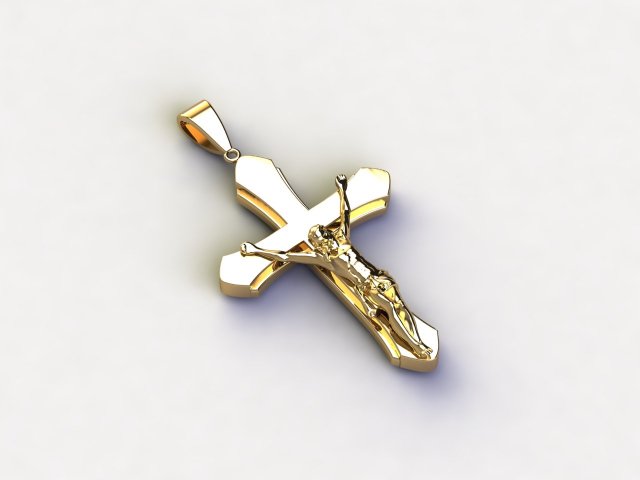 Jesus Pendant 3Dモデル .c4d .max .obj .3ds .fbx .stl .blend 