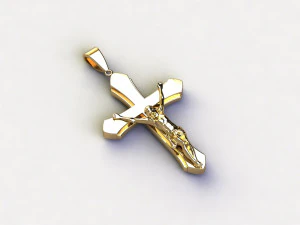 Pingente de Jesus Modelo 3D