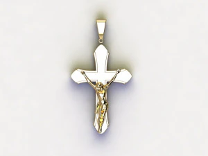 Jesus Pendant 3D Model
