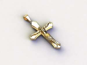 Jesus Pendant Modèle 3D