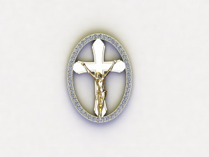 Jesus Pendant 3D 모델