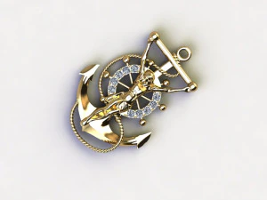 Holy Jesus Pendant 3D Model