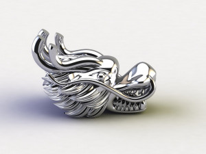 Head dragon china khmer thai Modelo 3D