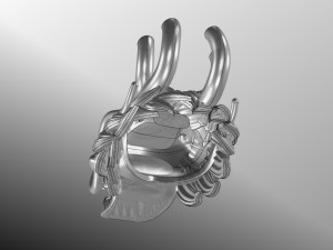 Head dragon china khmer thai Modelo 3D