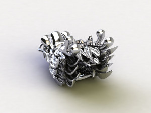 Head dragon china khmer thai 3D 모델