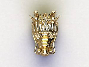 Head dragon china khmer thai 3D 모델