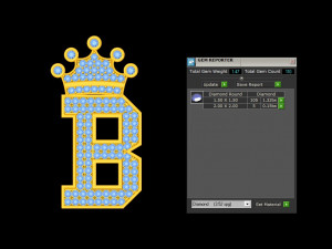 Alphabets letter B pendant 3Dモデル