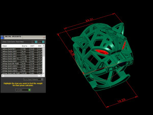 Tiger Ring Model 3D