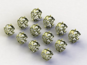 Tiger Ring Model 3D