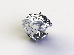 Tiger Ring Model 3D