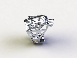 Tiger Ring 3D Model