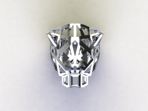 Tiger Ring Model 3D