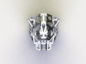 Tiger Ring 3D Model
