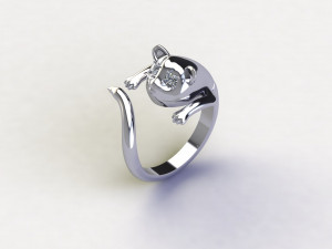 Tiger Ring Modello 3D