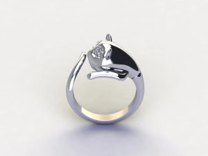 Tiger Ring 3D Model