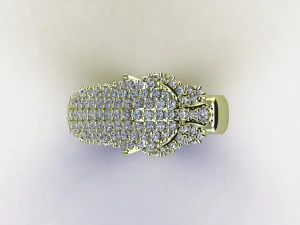 Tiger Ring 3D Model