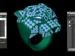 Tiger Ring 3D Model