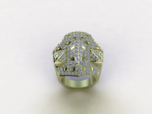 Tiger Ring 3D Model