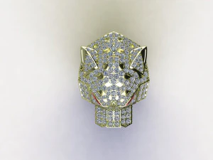 Tiger Ring 3D Model