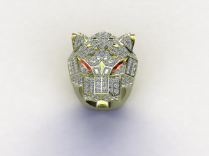Tiger Ring 3D Модель
