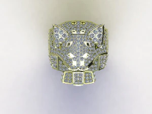 Кольцо Тигра 3D Модель