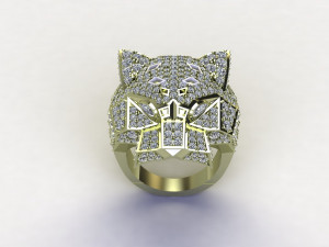 Tiger Ring Modello 3D